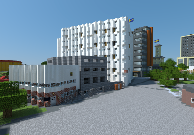 Building and reconnecting MIT in Minecraft
