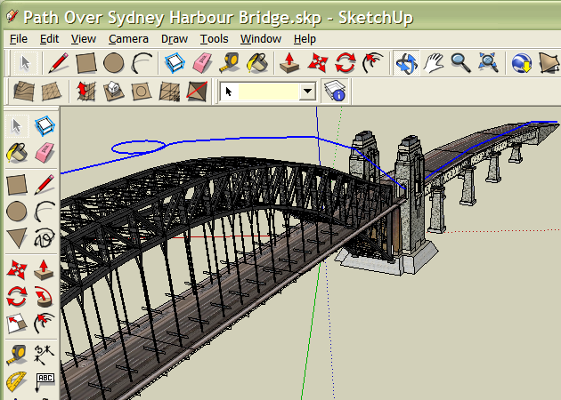 Climbing Sydney Harbour Bridge with KMLTourBuilder - FME ...