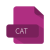 列对齐文本（CAT）徽标