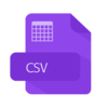 Comma-Separated Value (CSV)