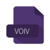 Voxelgeo Openinventor（VOIV）徽标