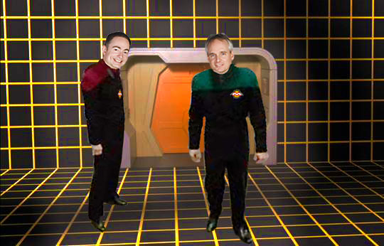 Don and I are looking forward to finally being able to put that holodeck in the staff rec room to some business use.