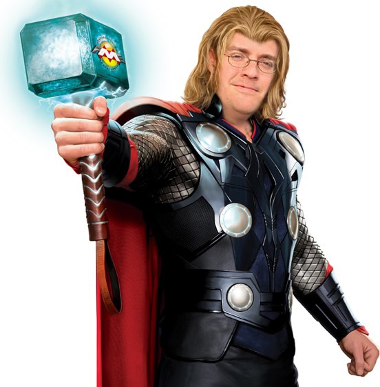 Ulf as Thor