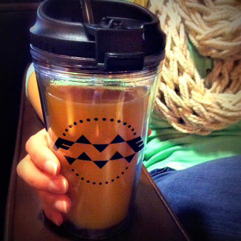 FME tumbler with OJ