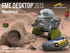 FME 2013 splash screen