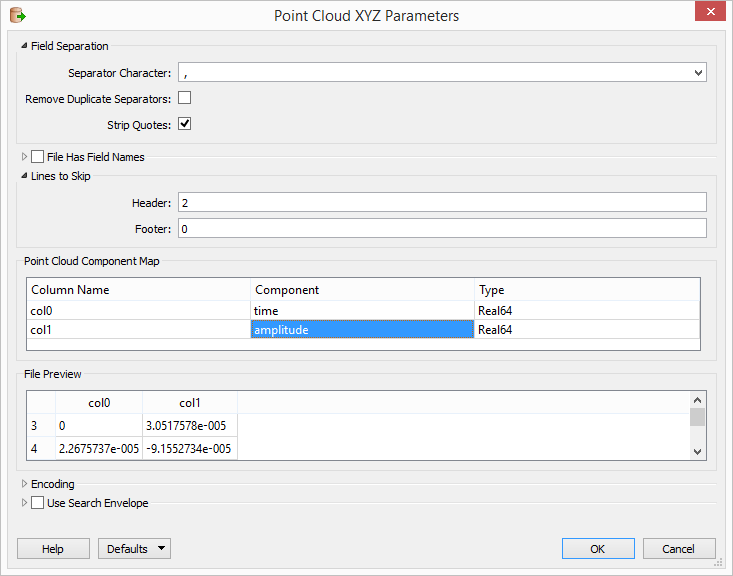 Using FME’s Point Cloud XYZ Reader for non-LiDAR data.