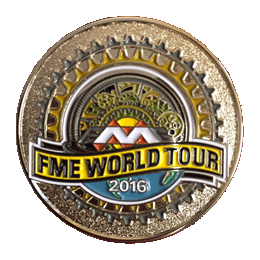 FME World Tour 2016 Swag: Geocaching Coin