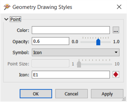 FME Data Inspector drawing styles