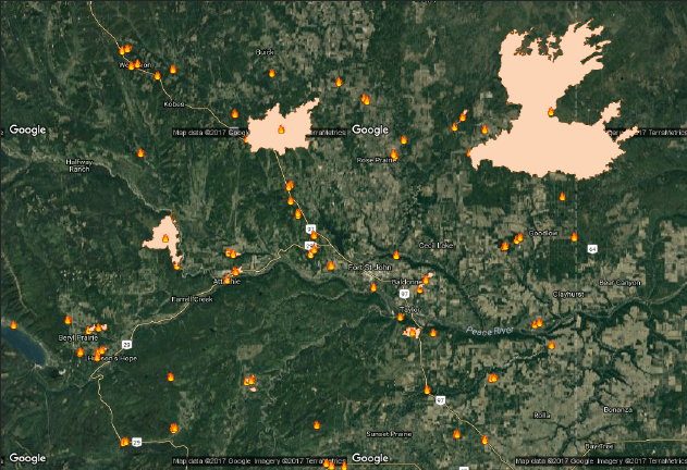 BC Wildfire Service Web Map