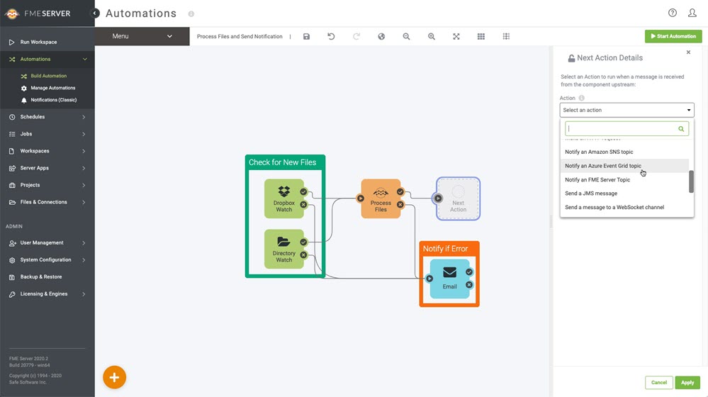 fme server automation