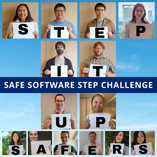 step it up is a remote challenge Safe did during the pandemic