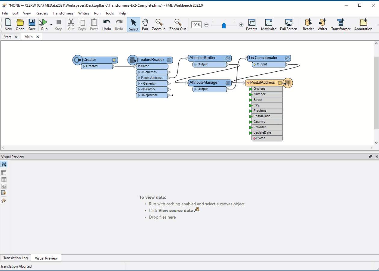 interactive log window fme 2022.0 new feature