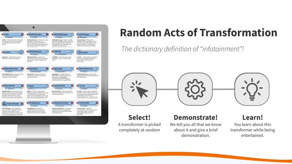 infographic for what to do for random acts of transformation