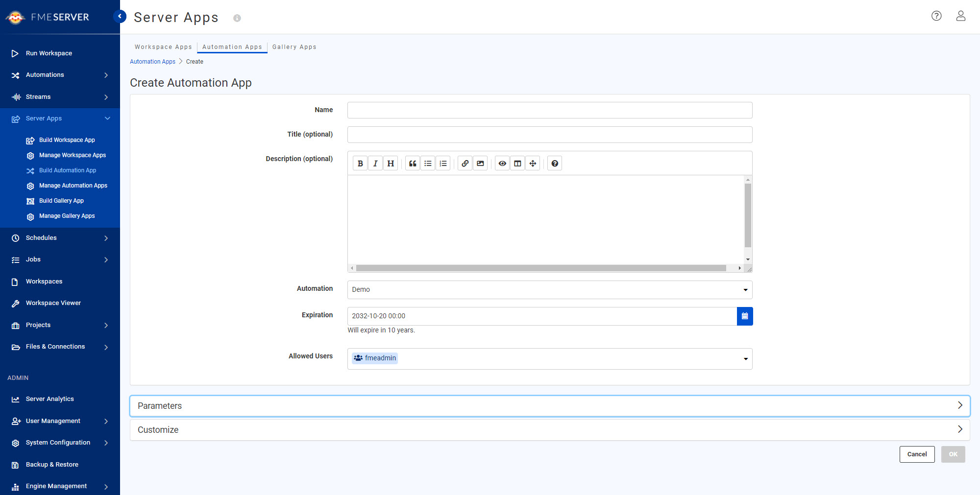 Identifying workspace runtime user.