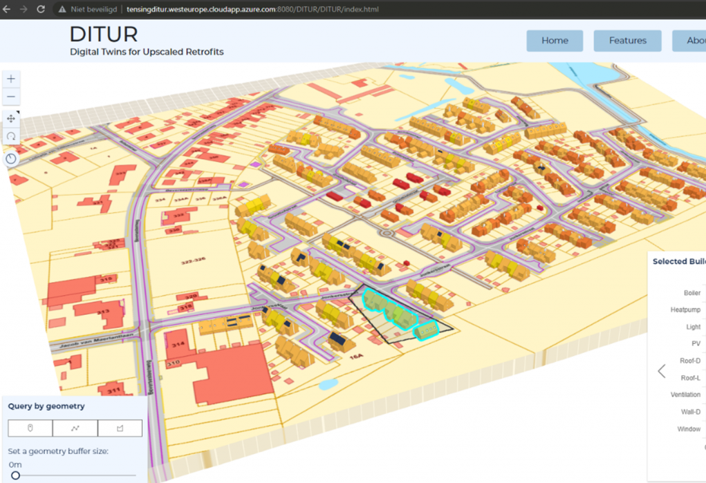 3D model showcasing situational awareness 