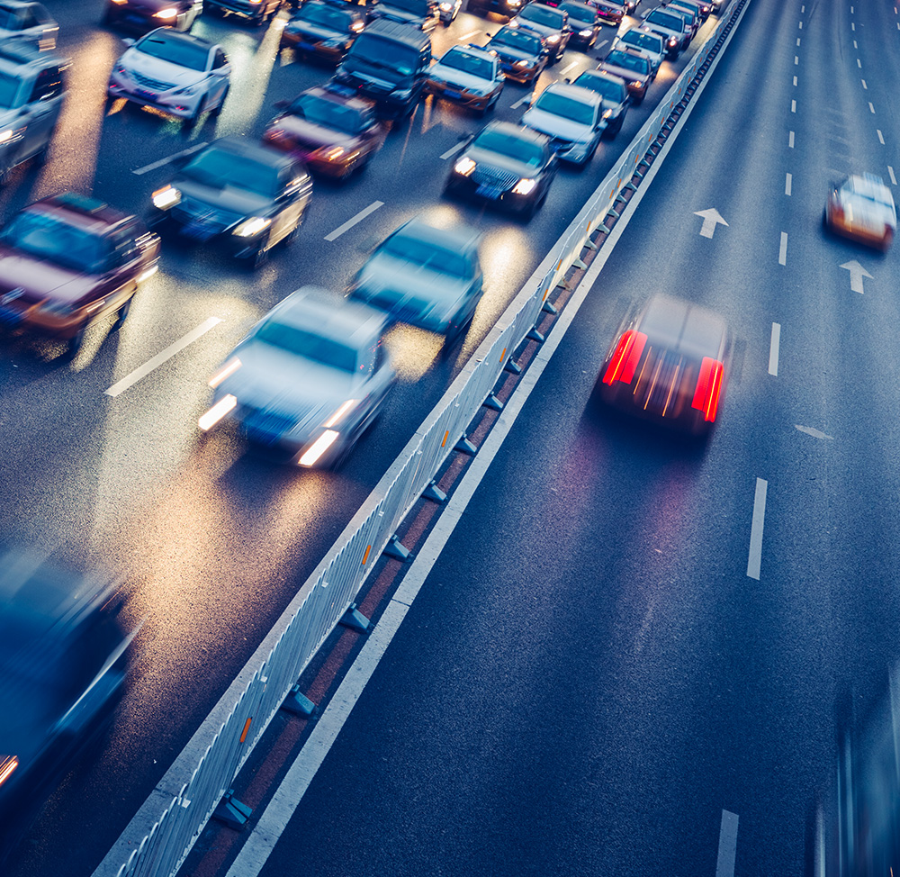Transportation highway cars