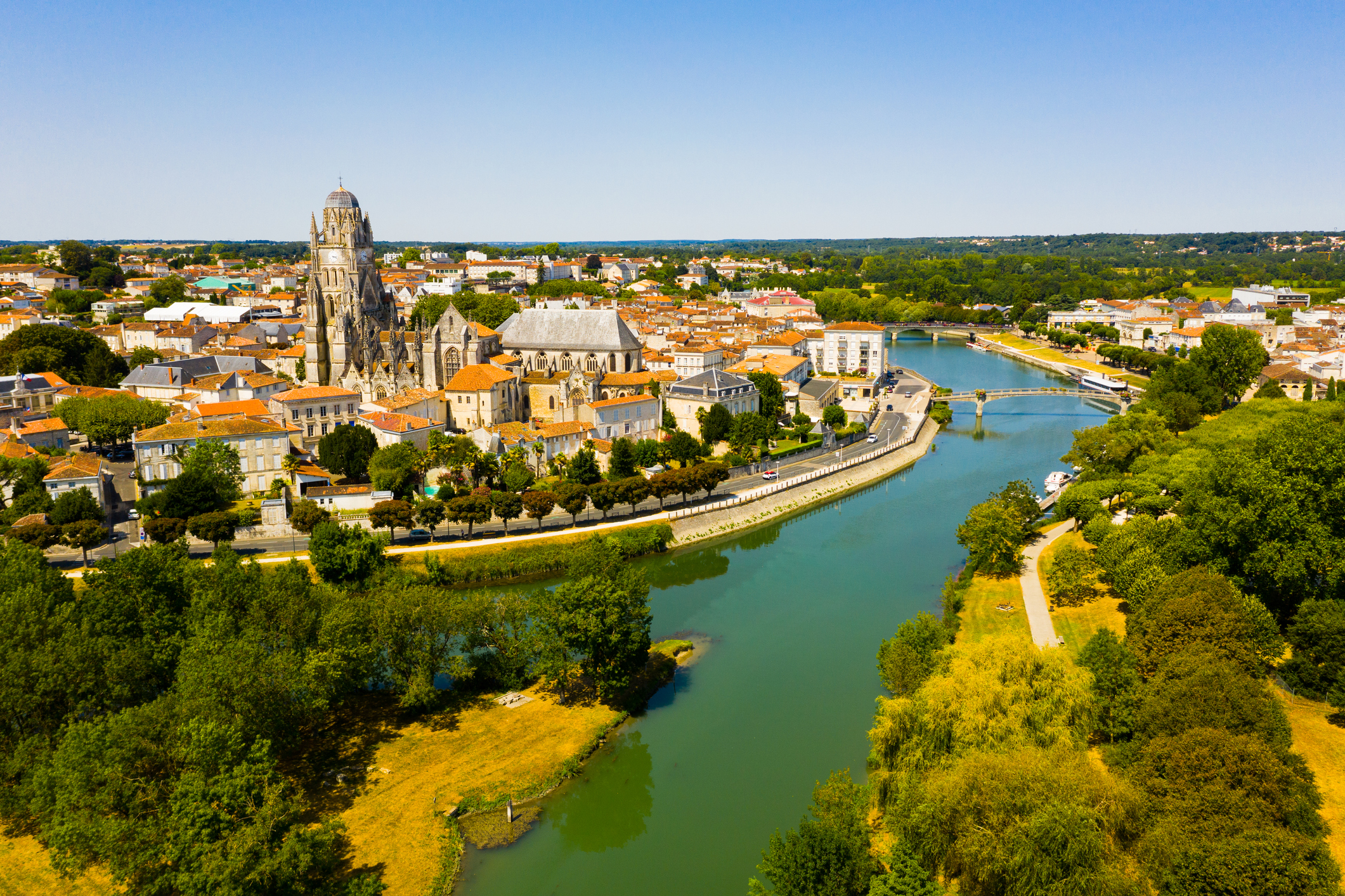 Saintes landscape