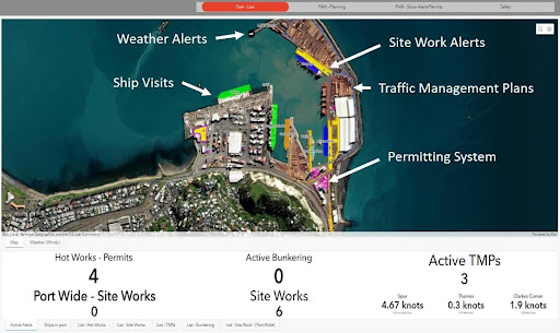 Port Activity Map