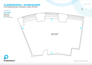 Workspace floorplan