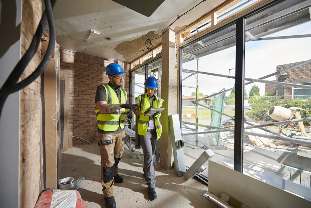 Construction workers